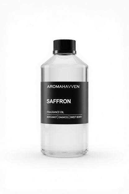 SAFFRON fragrance oil bottle by Aromahavven