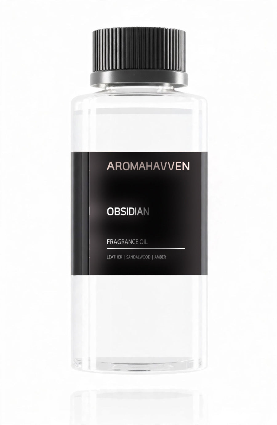 OBSIDIAN fragrance oil bottle on white background by Aromahavven